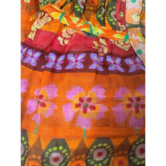 Marie Oliver Finley Top in Poppy Patchwork Size Large - Picture 5 of 7